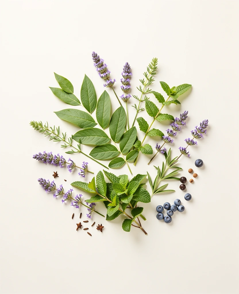 Fresh botanical ingredients